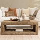 Classic Home Neyla Natural Coffee Table-1