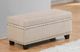Titus Furniture Beige Storage Bench-1