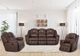 Franklin™ Castello Outlier Walnut Power Rocking Reclining Loveseat-1