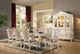 ACME Furniture Chantelle 2-Piece Pearl White/Rose Gold Side Chair Set-1