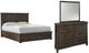 Signature Design by Ashley® Johurst 3-Piece Grayish Brown California King Storage Panel Bed Set-0