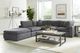 Mazin Furniture Guthrie Gray Armless Accent Chair-2
