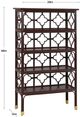 Stylecraft Tamara Day Walnut 5-Shelves Clover Shelf-1