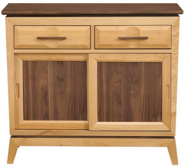 Whittier Wood® Furniture Addison Duet 37" Storage Console-2