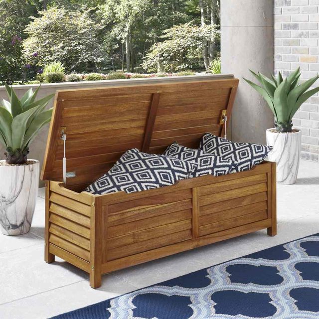 homestyles® Maho Brown Deck Box-2