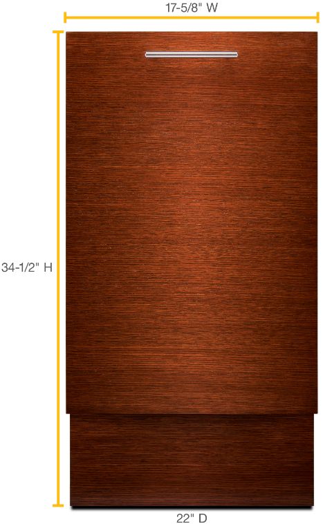 Maytag® 18" Panel Ready Built In Dishwasher-2