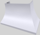 Vent-A-Hood® Designer Series 54" White Wall Mounted Range Hood-3