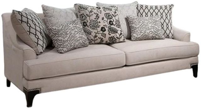 Furniture of America® Lowell Taupe Sofa-0
