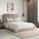 Michael Amini® Amaryllis Beige King Lift Up Storage Bed-1