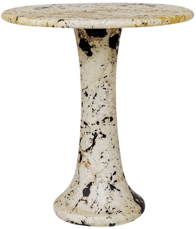 Uttermost® Cadas Natural Limestone Stone Indoor-Outdoor Side Table-4