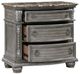 Homelegance® Bennington Gray Nightstand-4
