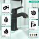 Hansgrohe Metris C Rubbed Bronze 1.2 GPM Single-Hole Faucet with Pop-Up Drain-2