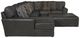 Jackson Furniture Denali 4-Piece Steel Left Side Facing U-Shape Sectional-2
