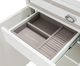 Michael Amini® Sky Tower Cloud White Dresser and Mirror-3