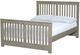 Crate Designs™ Furniture Storm Twin Extra-Long Youth Shaker Bed-0