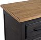 Elements International Montrose Brown/Espresso Nightstand-4