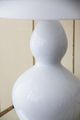 A & B Home White Glaze Table Lamp-5