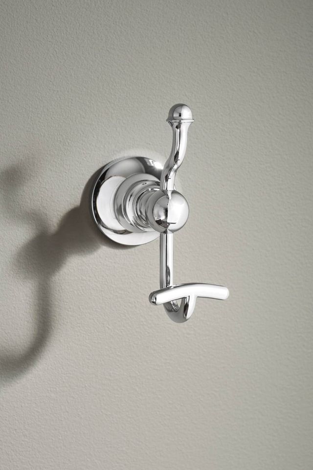 Moen® Vale™ Chrome Double Robe Hook-2