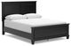 Signature Design by Ashley® Lanolee Black Queen Panel Bed-0