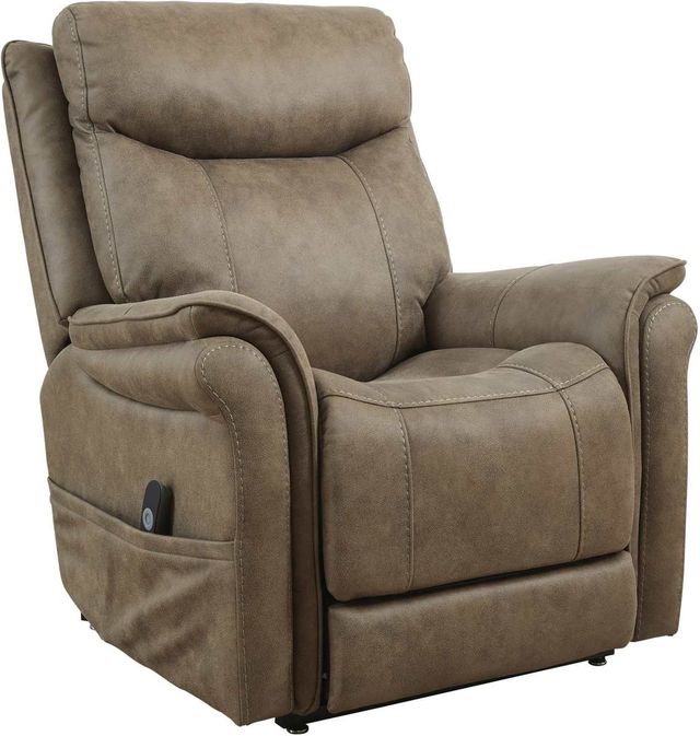 Signature Design by Ashley® Lorreze Driftwood Power Lift Recliner-1