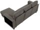 Homelegance® Robinson 3-Piece Dark Brown Sectional with Reversible Chaise-4