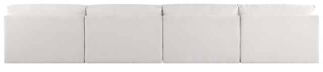Meridian Furniture Ease 4-Piece Cream Armless Modular Sofa-3