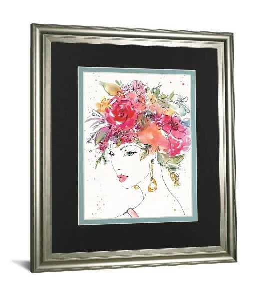 Classy Art Floral Figures II by Anne Tavoletti Wall Art-1