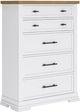 Benchcraft® Ashbryn Natural/White Chest-0