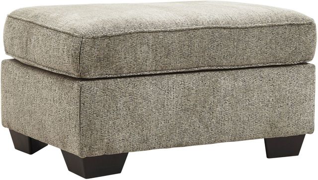 Benchcraft® McCluer Mocha Ottoman-0