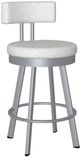 Amisco Barry Magnetite/Pixel Swivel Counter Stool-0