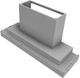 Vent-A-Hood® 66" Stainless Steel Contemporary Wall Mount Range Hood-1