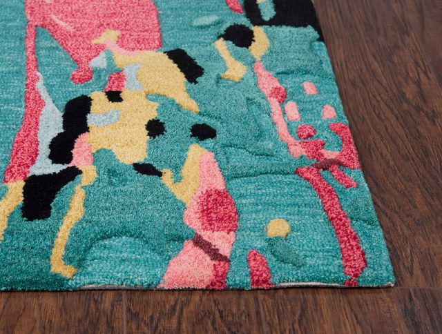Rizzy Home Connie Post Blue/Multi 8' x 10' Rug-3