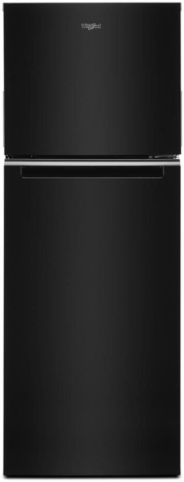 Whirlpool® 24" 12.9 Cu. Ft. Black Counter Depth Top Freezer Refrigerator