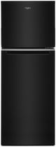 Whirlpool® 24" 12.9 Cu. Ft. Black Counter Depth Top Freezer Refrigerator-0