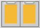 Hestan® AGSD Series 30" Sol Outdoor Double Storage Doors-0