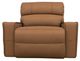 La-Z-Boy® Maddox Camel Leather Manual Reclining Chair and a Half-1
