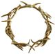 A & B Home Gold Crown Accent-0