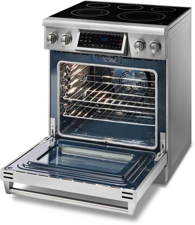 Thor Kitchen® Professional 30" Stainless Steel Freestanding Electric Range-5