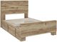 Signature Design by Ashley® Hyanna Tan Brown Youth Full Storage Panel Bed-2