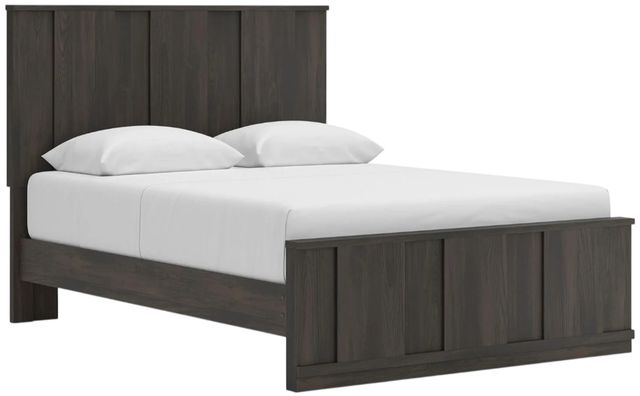 Signature Design by Ashley® Jadiston Dark Brown Queen Panel Platform Bed-0