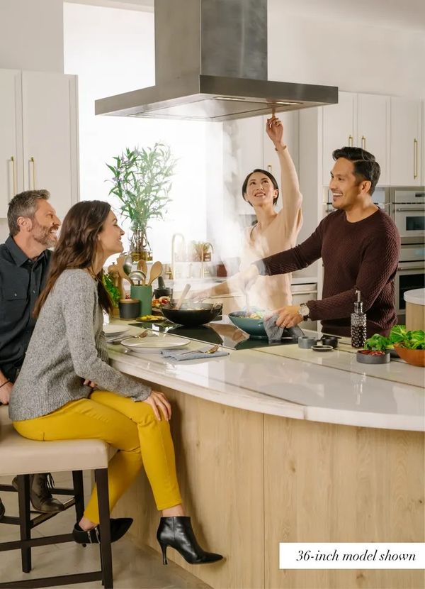 Thermador 42” Stainless Steel Island Wall Hood