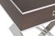 Fairfield® Libby Langdon Carlson Smoke Stone End Table with Polished Nickel Base-4