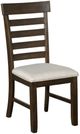 Elements International Colorado Brown/Charcoal Dining Side Chair-0
