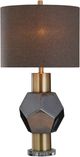Harp & Finial® Chelsea Charcoal/Gold/Gray Table Lamp-1