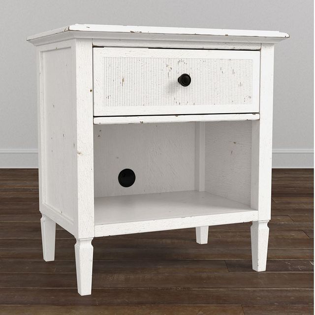 Bassett® Shoreline One Drawer Bedside Table-1