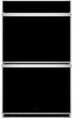 Monogram® Minimalist 30" Stainless Steel Double Electric Wall Oven with In-Oven Camera-0