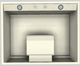 Vent-A-Hood® 30" Biscuit Wall Mounted Range Hood-3