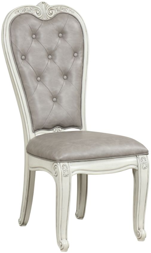 New Classic® Home Furnishings Bianello Vintage Ivory Side Chair-0
