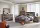 Benchcraft® Derekson 4 Piece Multi-Gray Full Bedroom Set-0