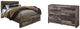 Benchcraft® Derekson 4-Piece Multi Gray Queen Panel Storage Bed Set-0